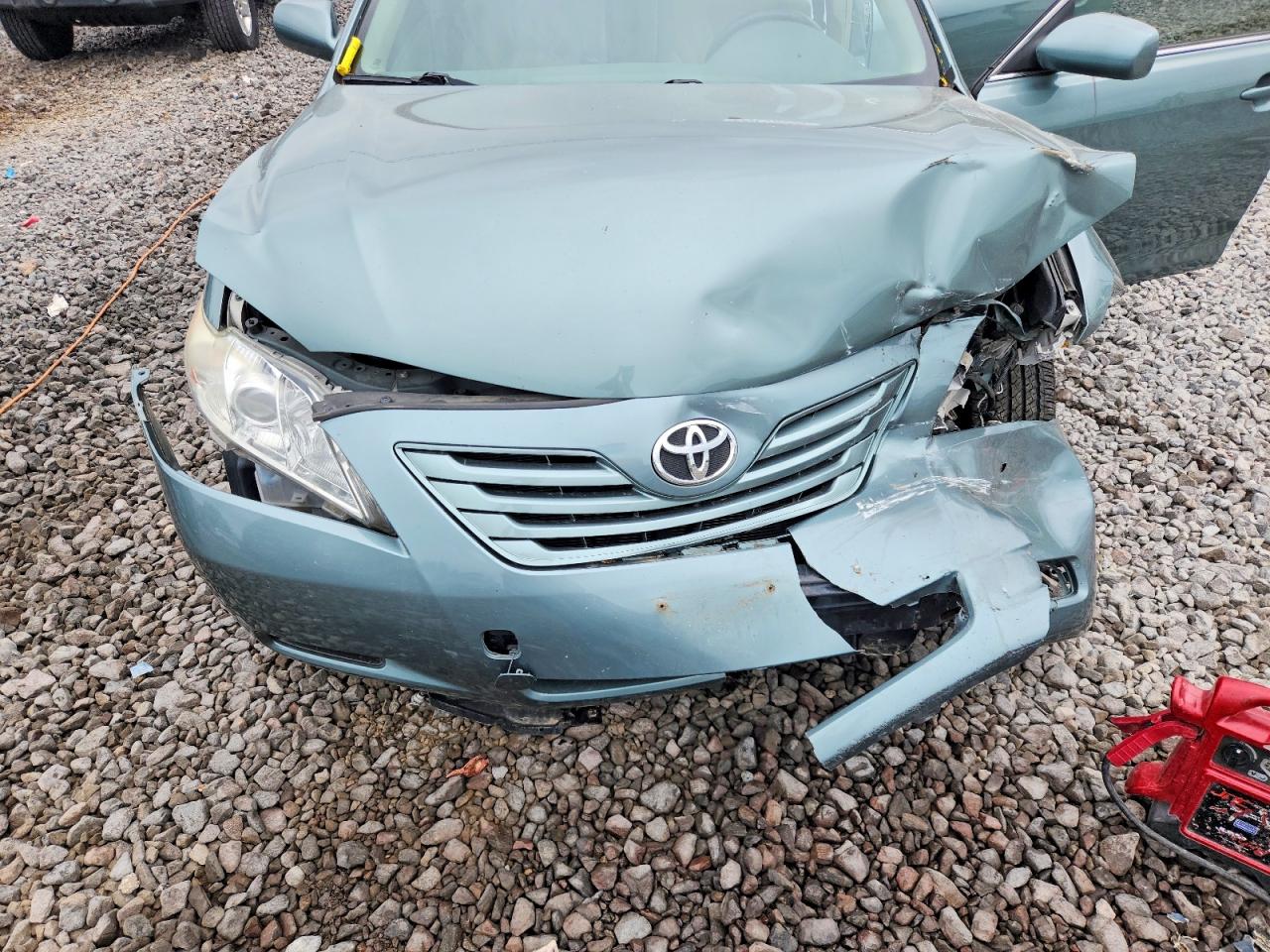 2007 Toyota Camry Le Зеленый vin: JTNBE46K373084636