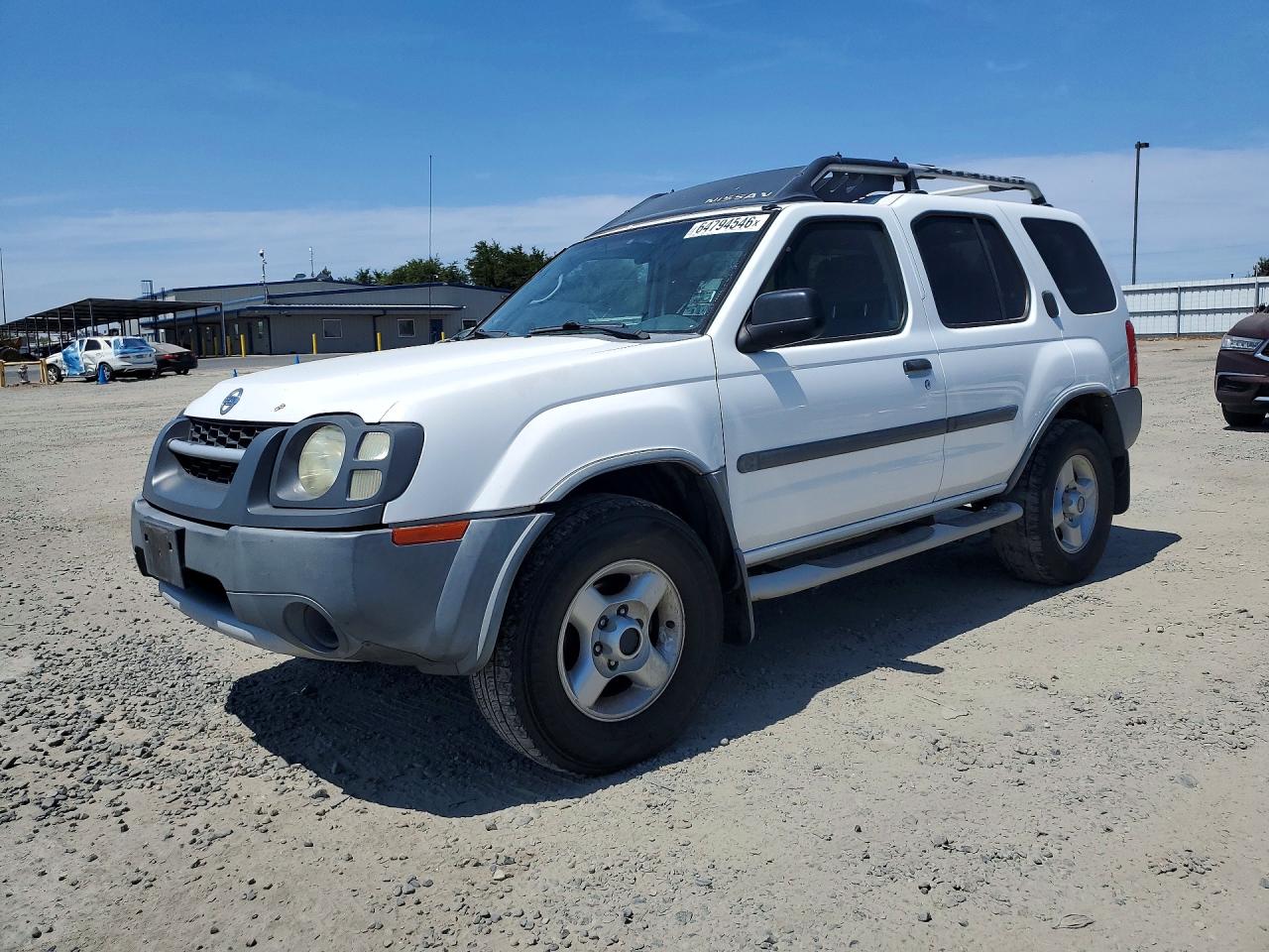 2004 Nissan Xterra Xe White vin: 5N1ED28Y84C630140