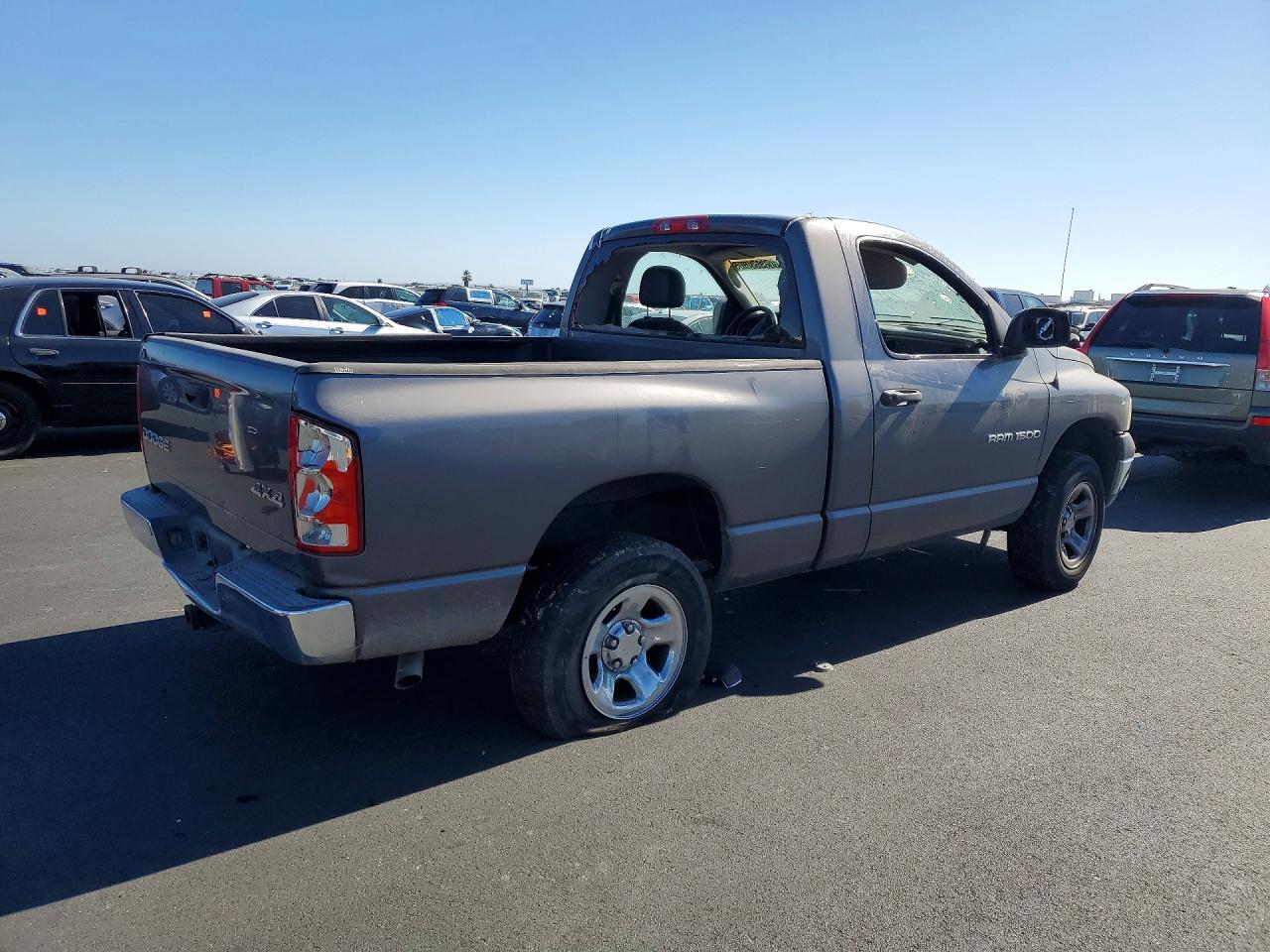 2002 Dodge Ram 1500 Gray vin: 1D7HU16N12J210237