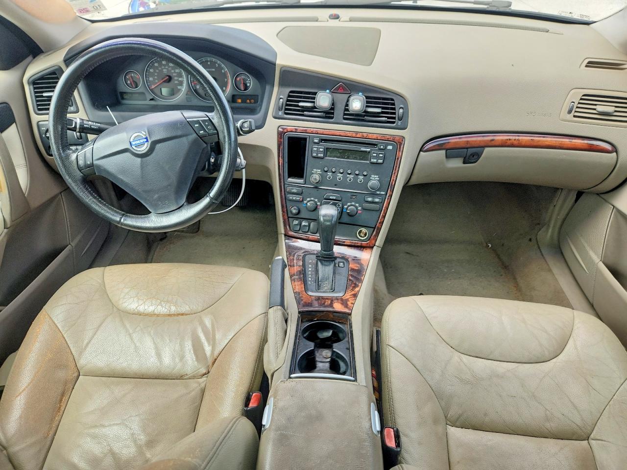2007 Volvo S60 2.5t Silver vin: YV1RS592372617582