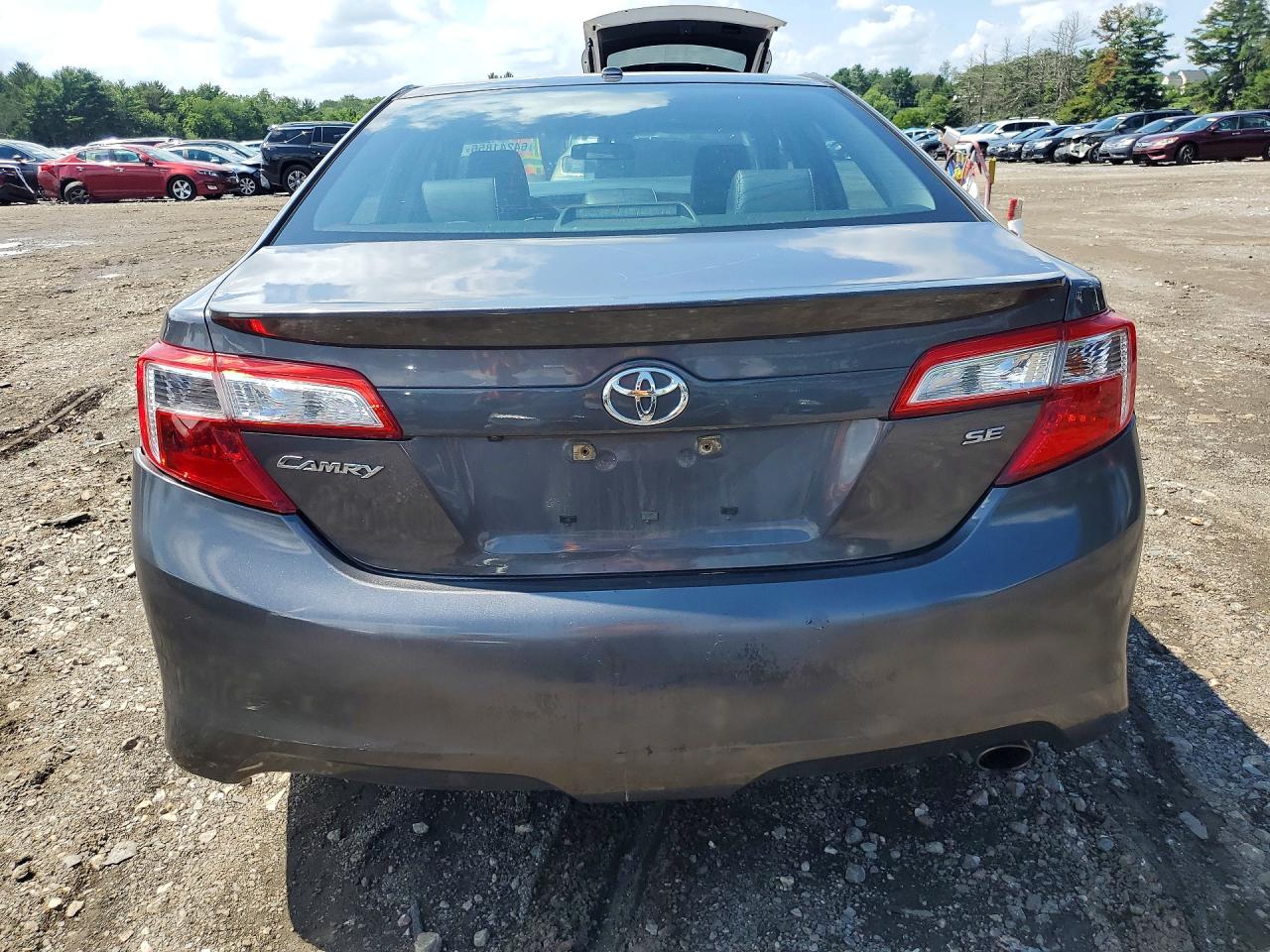 2014 Toyota Camry Se Gray vin: 4T1BF1FK9EU383583