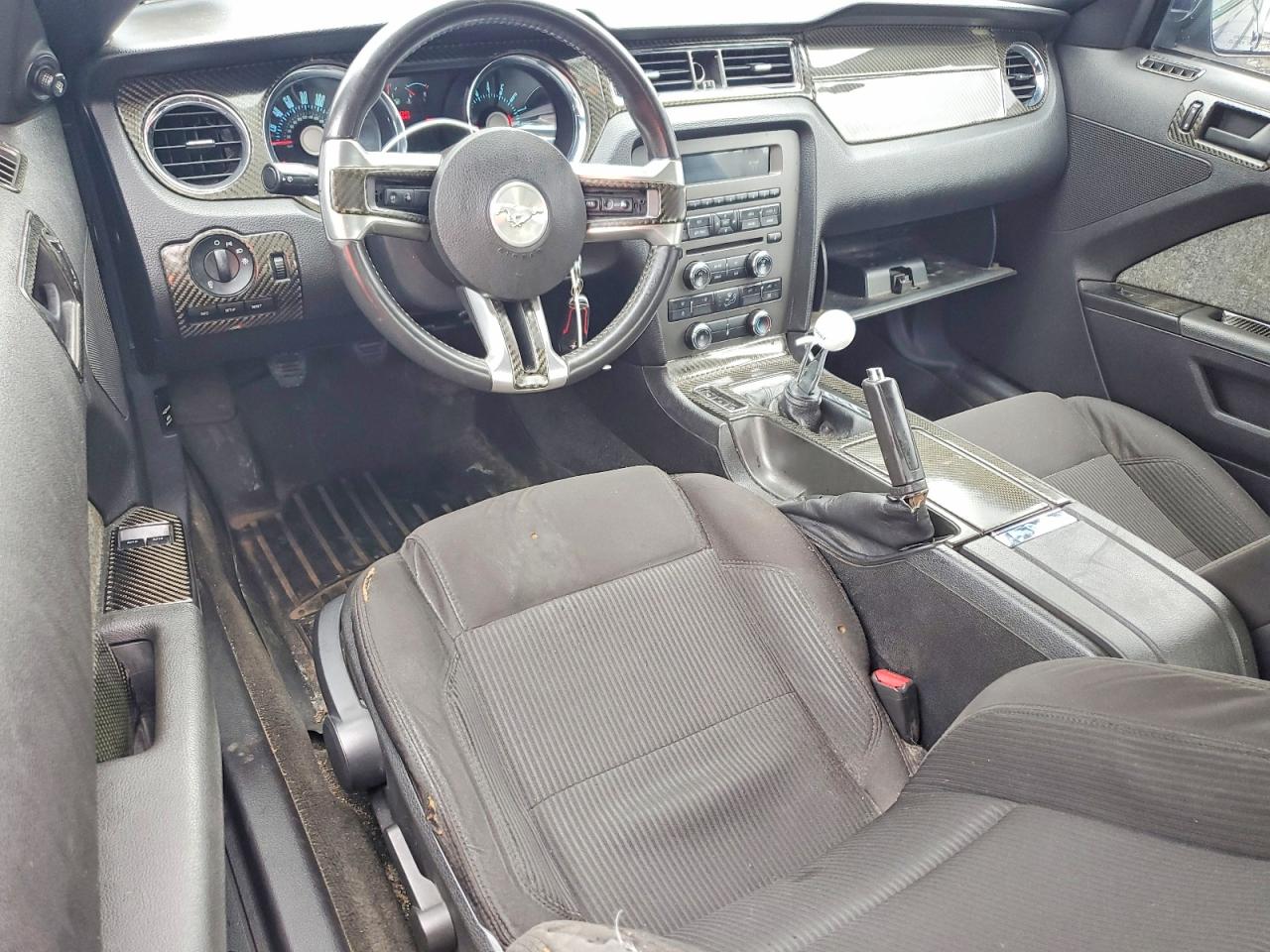 2012 Ford Mustang Gt Синий vin: 1ZVBP8CF8C5239979