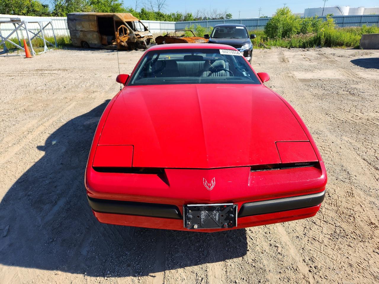 1989 Pontiac Firebird Red vin: 1G2FS21S7KL213212