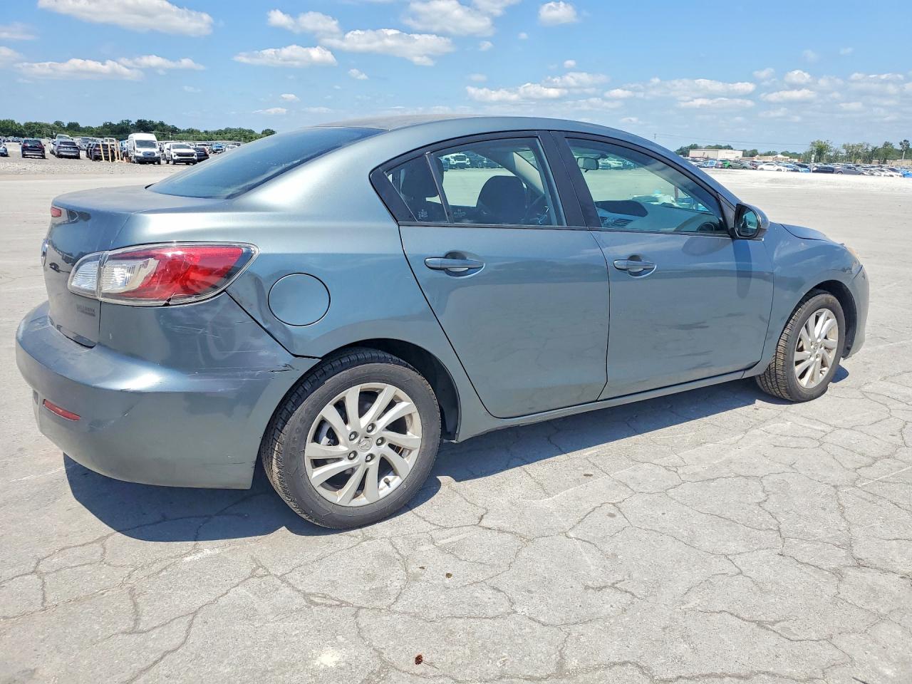 2012 Mazda 3 I Blue vin: JM1BL1VF8C1515426