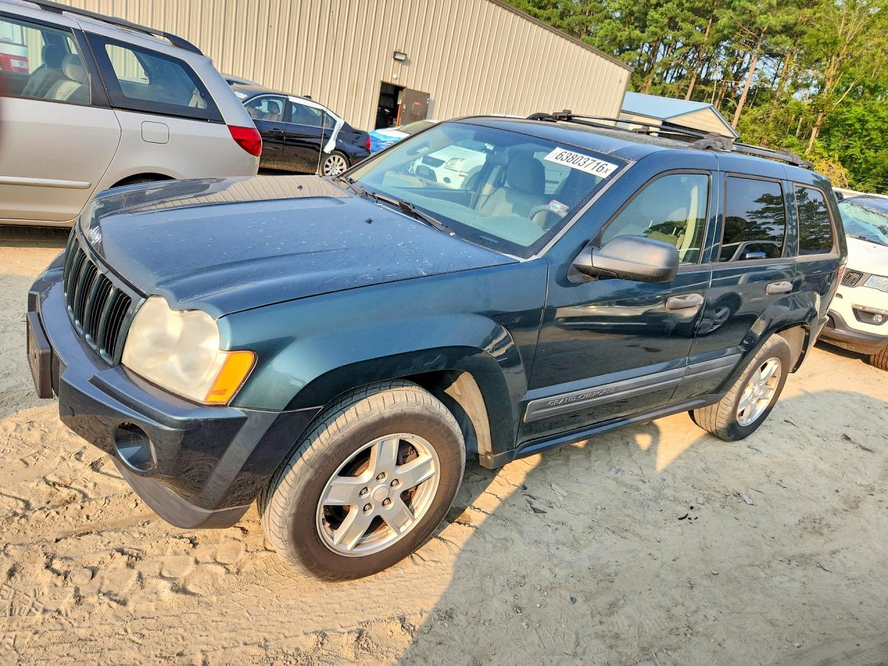 2006 Jeep Grand Cherokee Laredo Green vin: 1J4GR48K46C108222