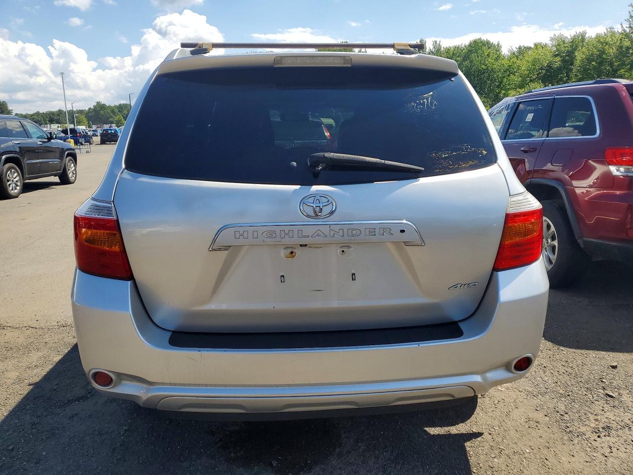 2010 Toyota Highlander Limited Silver vin: JTEDK3EH6A2167461