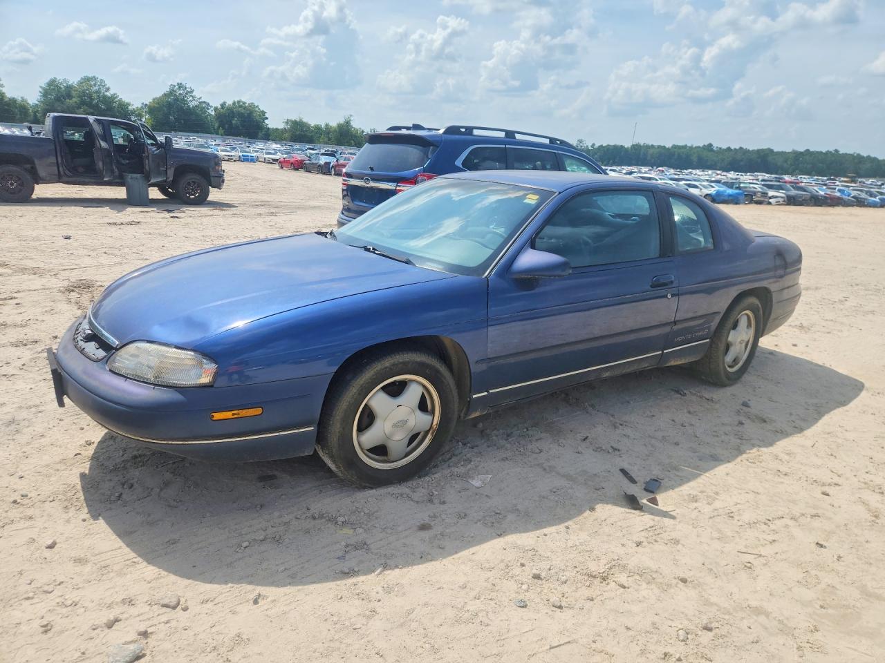 1996 Chevrolet Monte Carlo Ls Blue vin: 2G1WW12M3T9230150