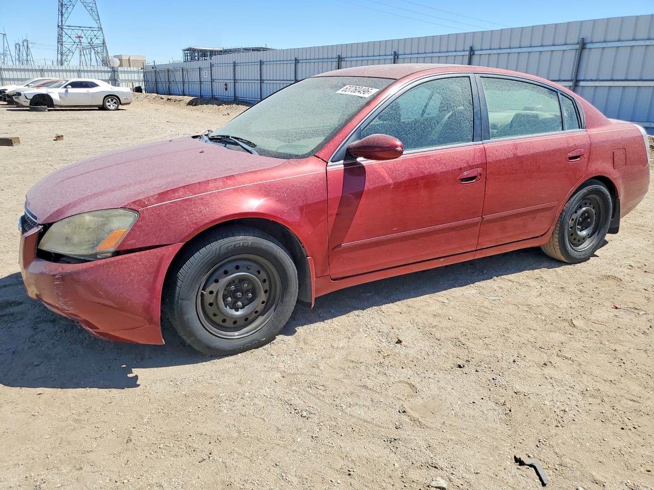 2006 Nissan Altima 2.5 Red vin: 1N4AL11D76N405843