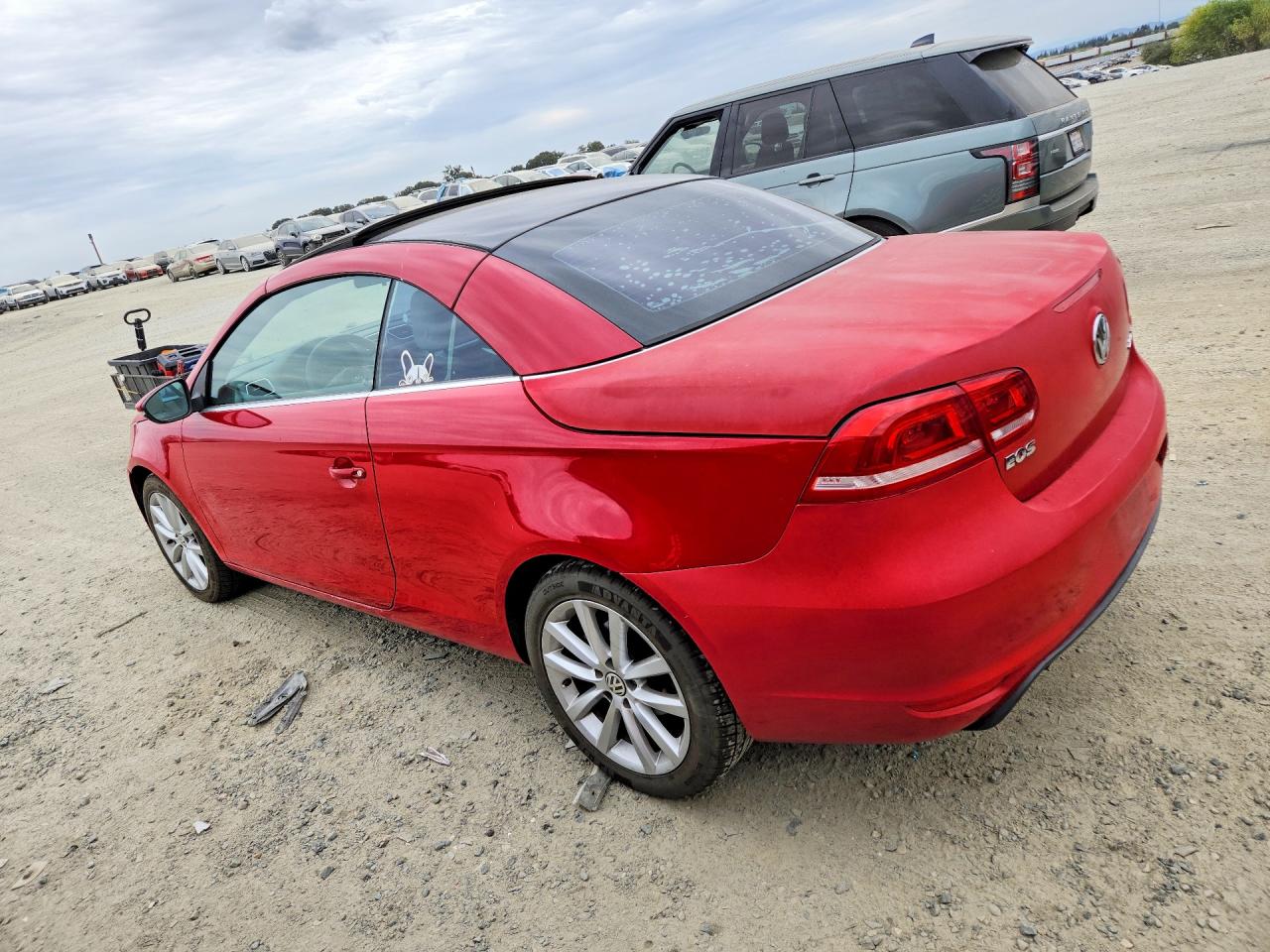 2012 Volkswagen Eos Komfort Red vin: WVWBW7AH0CV016470