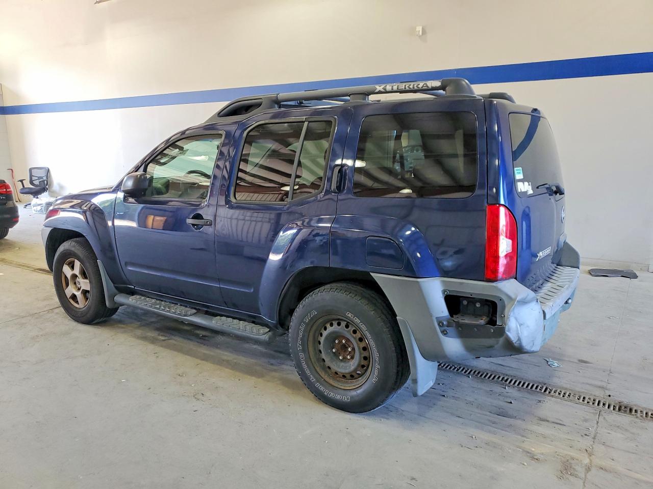 2008 Nissan Xterra X Blue vin: 5N1AN08W38C503302