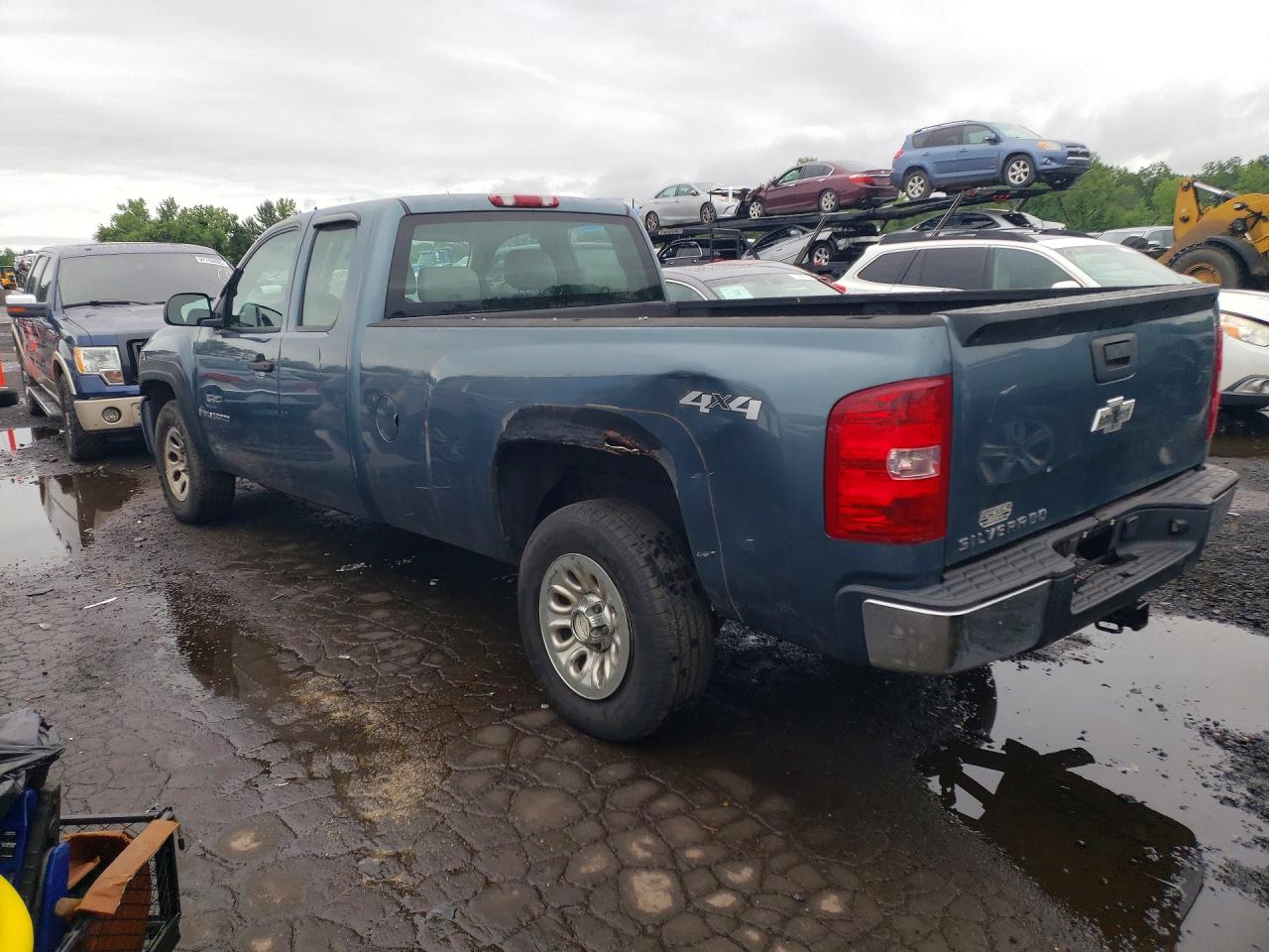 2007 Chevrolet Silverado K1500 Blue vin: 1GCEK19J07E527034