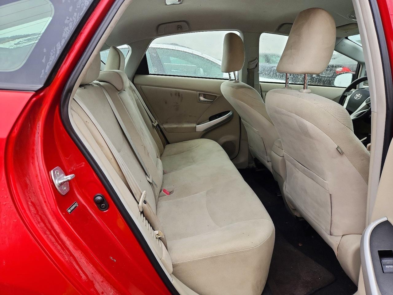 2012 Toyota Prius Three Red vin: JTDKN3DUXC5412913