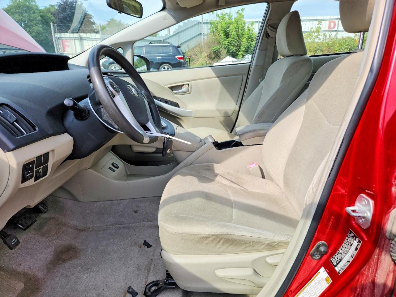 2010 Toyota Prius Ii Red vin: JTDKN3DU9A0209702