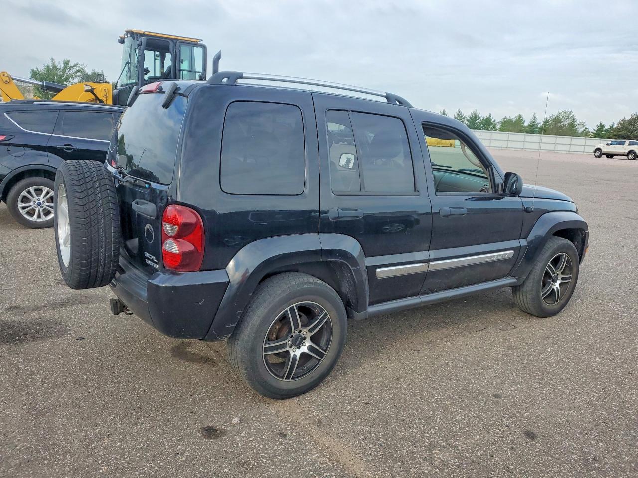 2007 Jeep Liberty Limited Black vin: 1J4GL58K67W515773