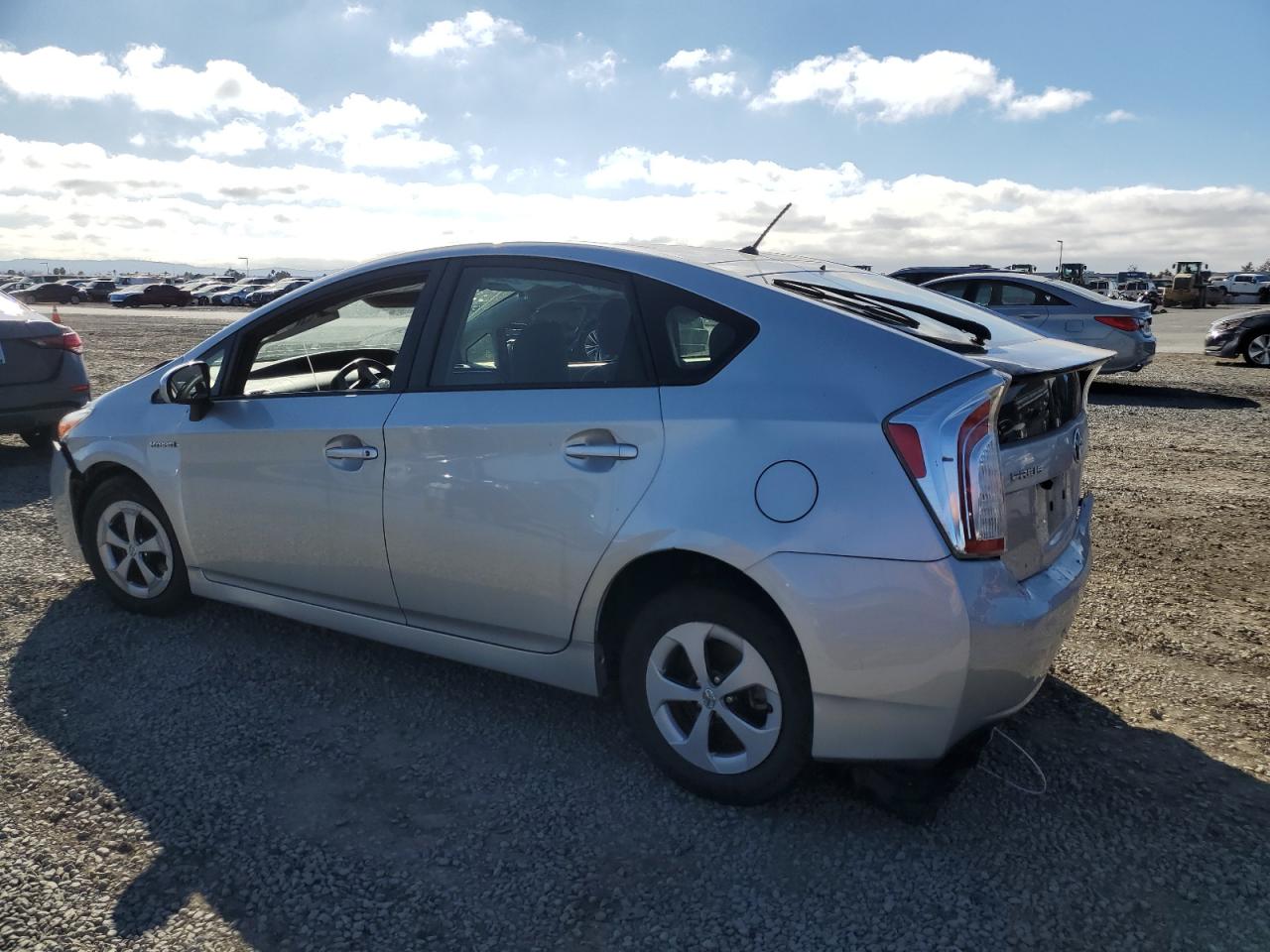 2014 Toyota Prius Серебряный vin: JTDKN3DU7E1735648