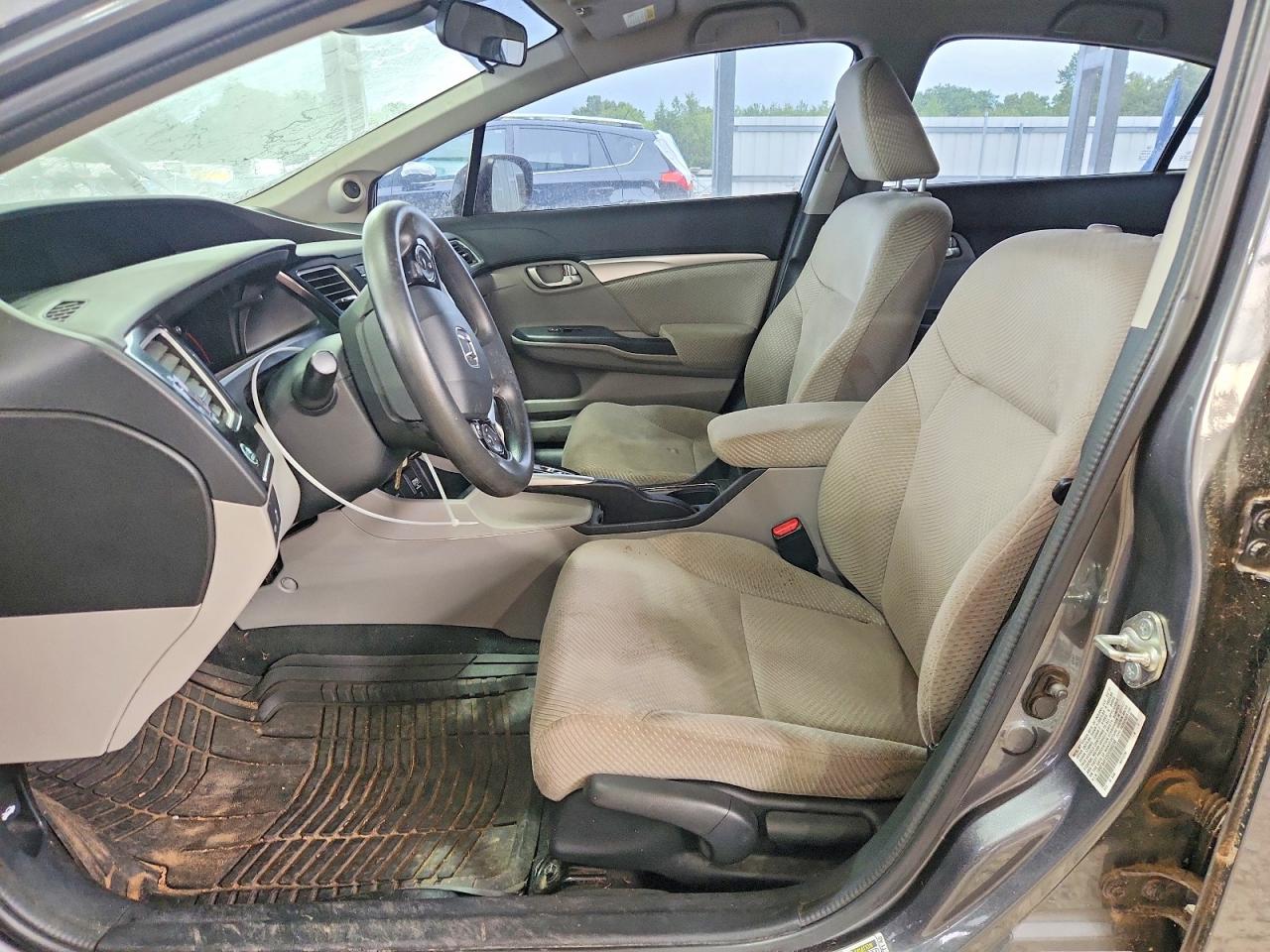 2013 Honda Civic Hybrid Silver vin: 19XFB4F23DE000236