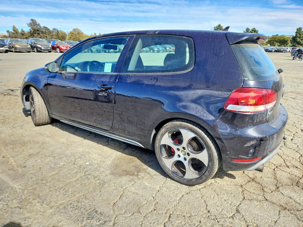 2011 Volkswagen Gti Black vin: WVWEV7AJ1BW123300