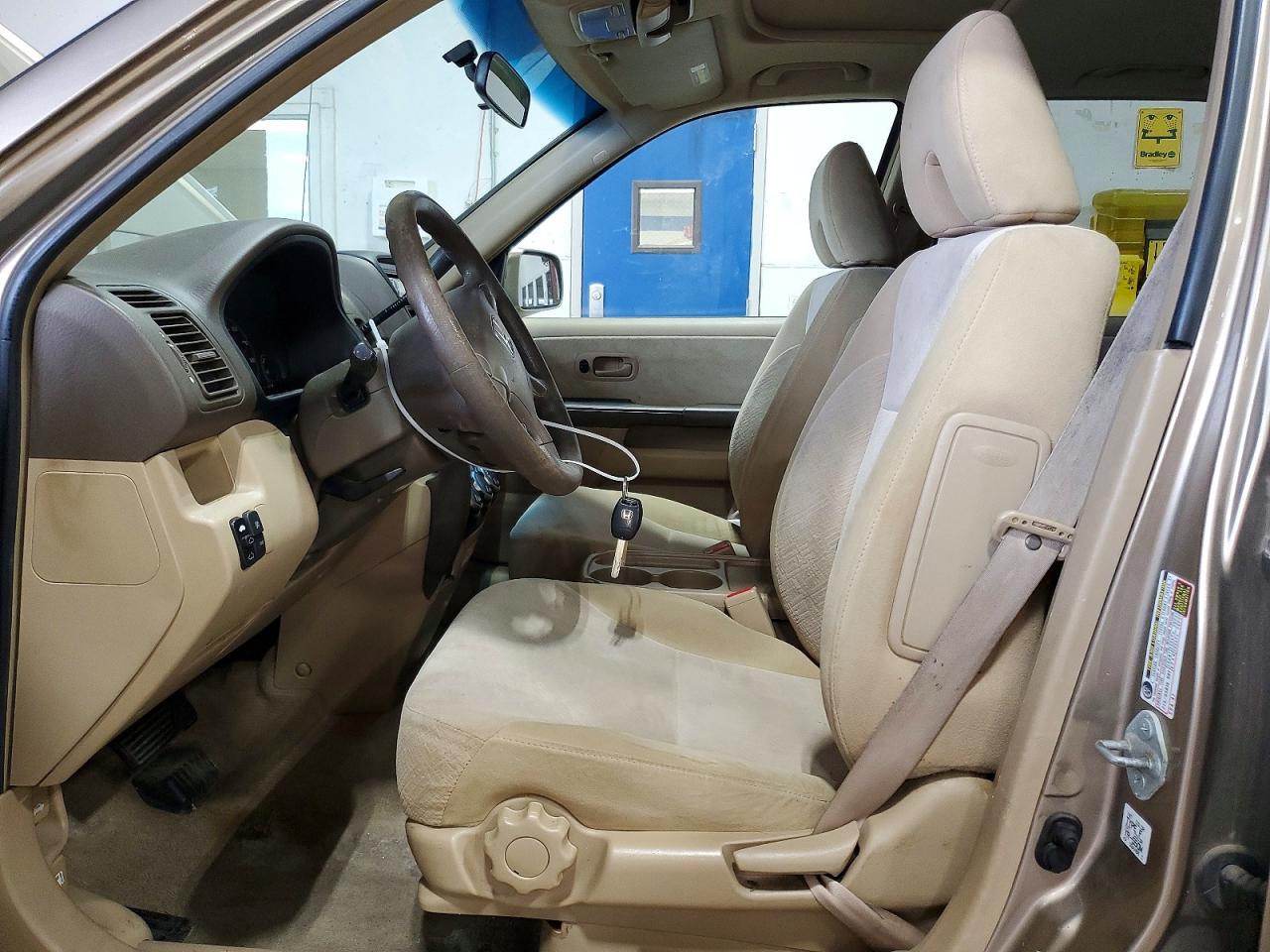 2005 Honda Cr-v Ex Brown vin: JHLRD78815C001228