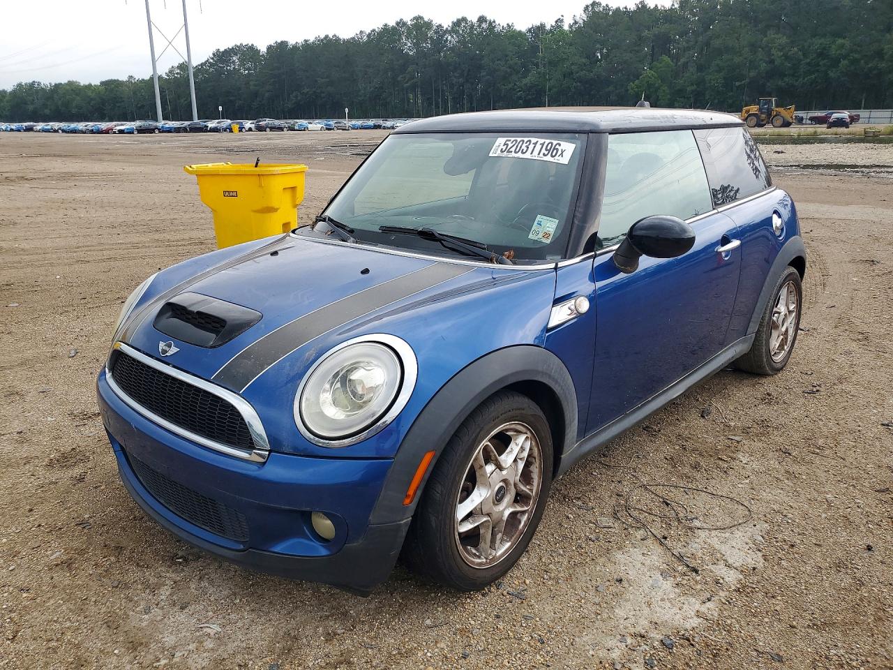 2009 Mini Cooper S Blue vin: WMWMF73589TT94596