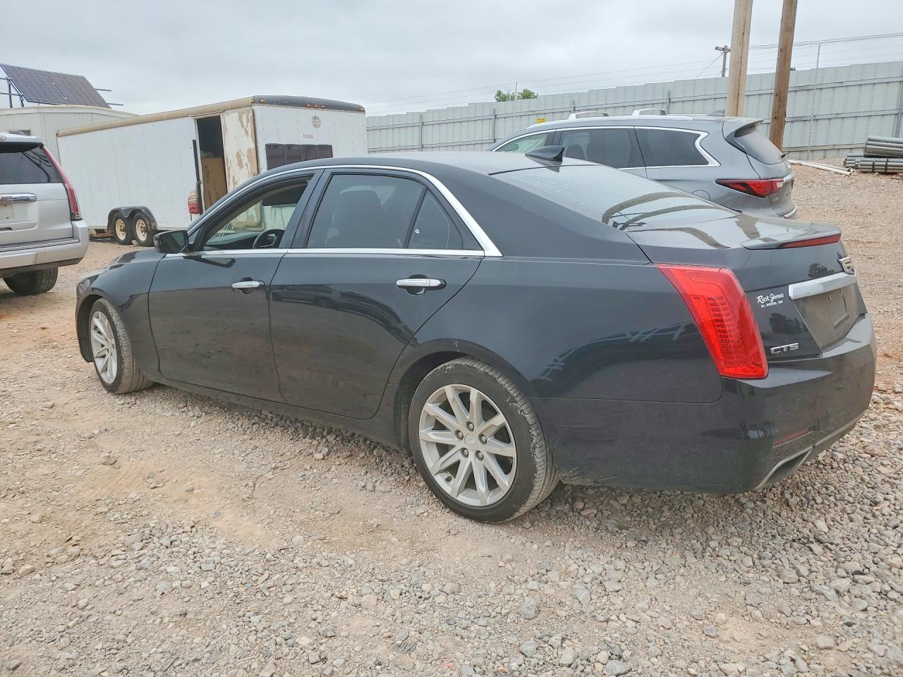 2015 Cadillac Cts Luxury Collection Black vin: 1G6AR5S38F0126150