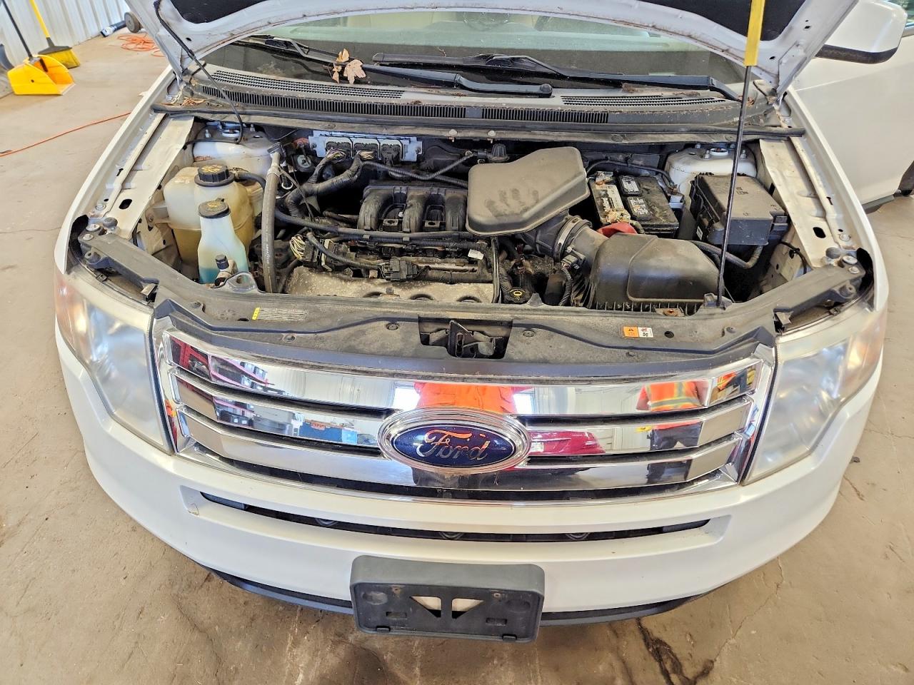 2009 Ford Edge Limited White vin: 2FMDK39C89BA92590