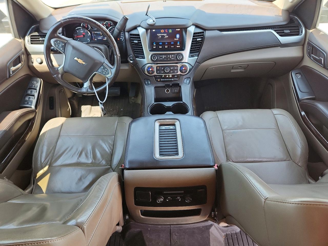 2015 Chevrolet Tahoe K1500 Lt Charcoal vin: 1GNSKBKC2FR280215