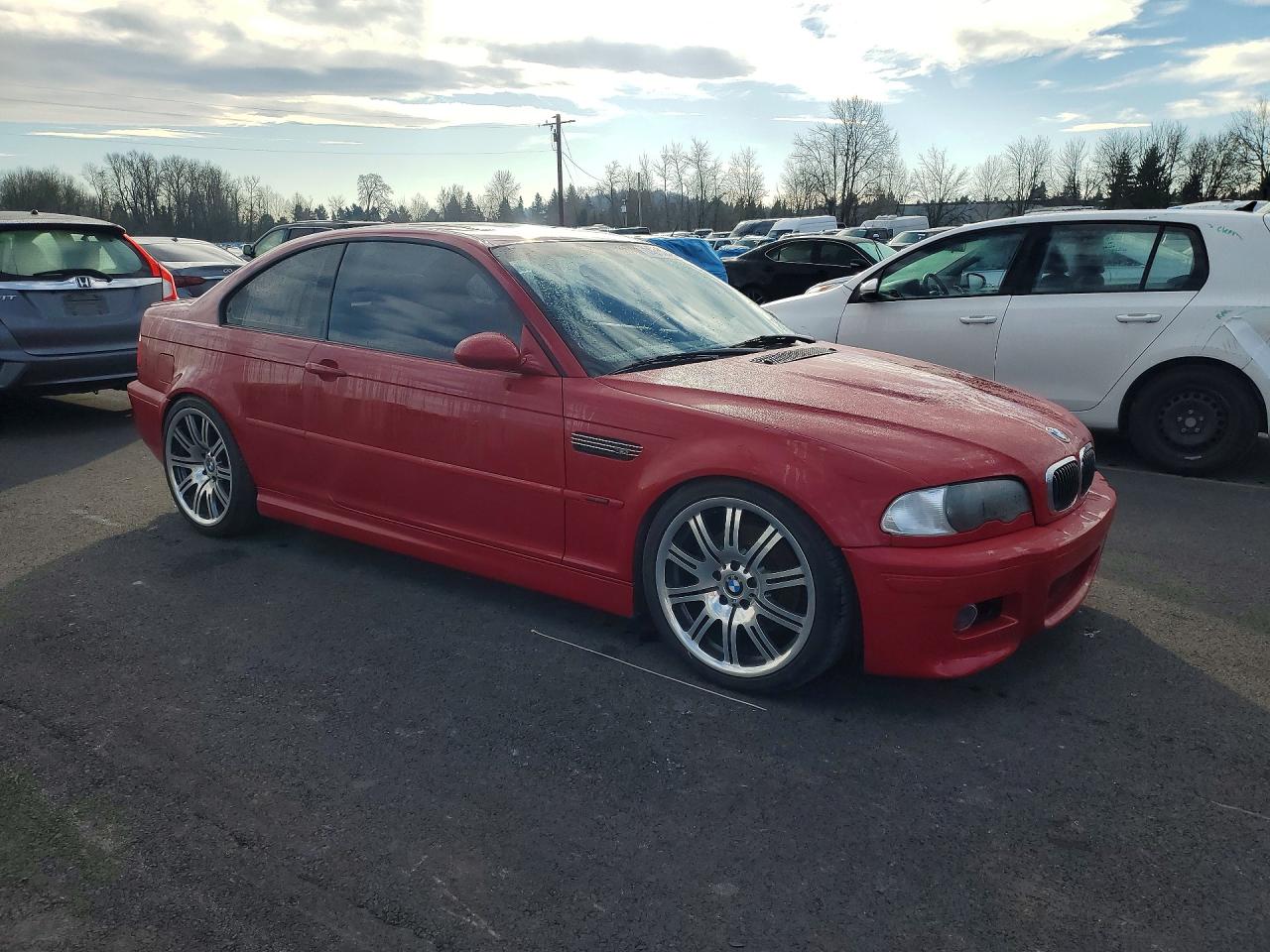 2002 Bmw Motorrad M3 Red vin: WBSBL93442JR14258
