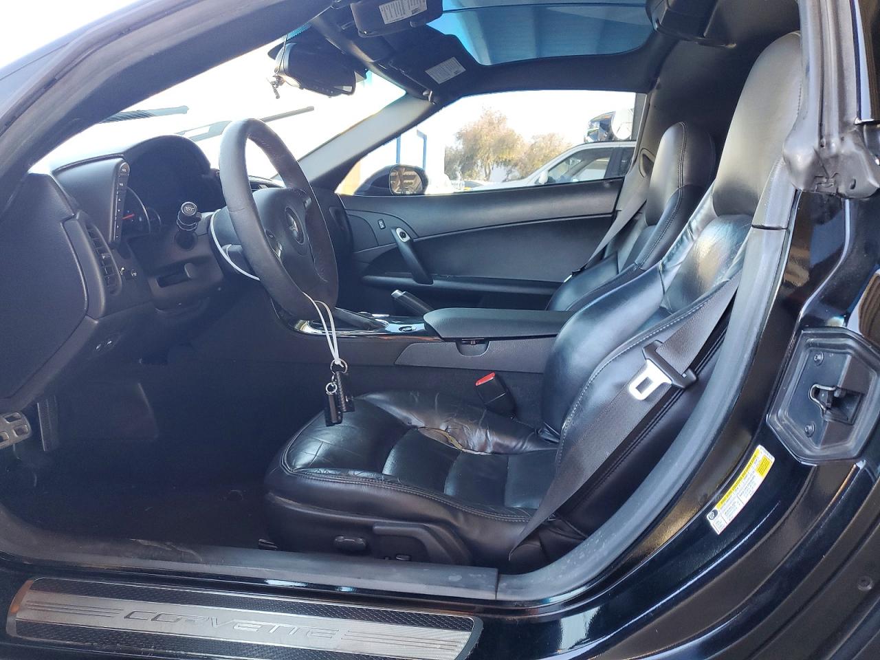 2009 Chevrolet Corvette Черный vin: 1G1YY26WX95102790