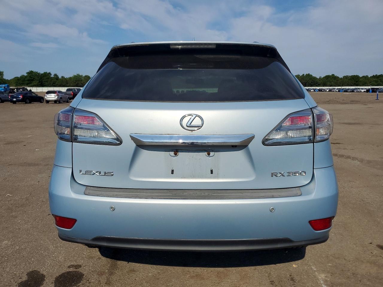 2010 Lexus Rx 350 Blue vin: 2T2BK1BA3AC024245