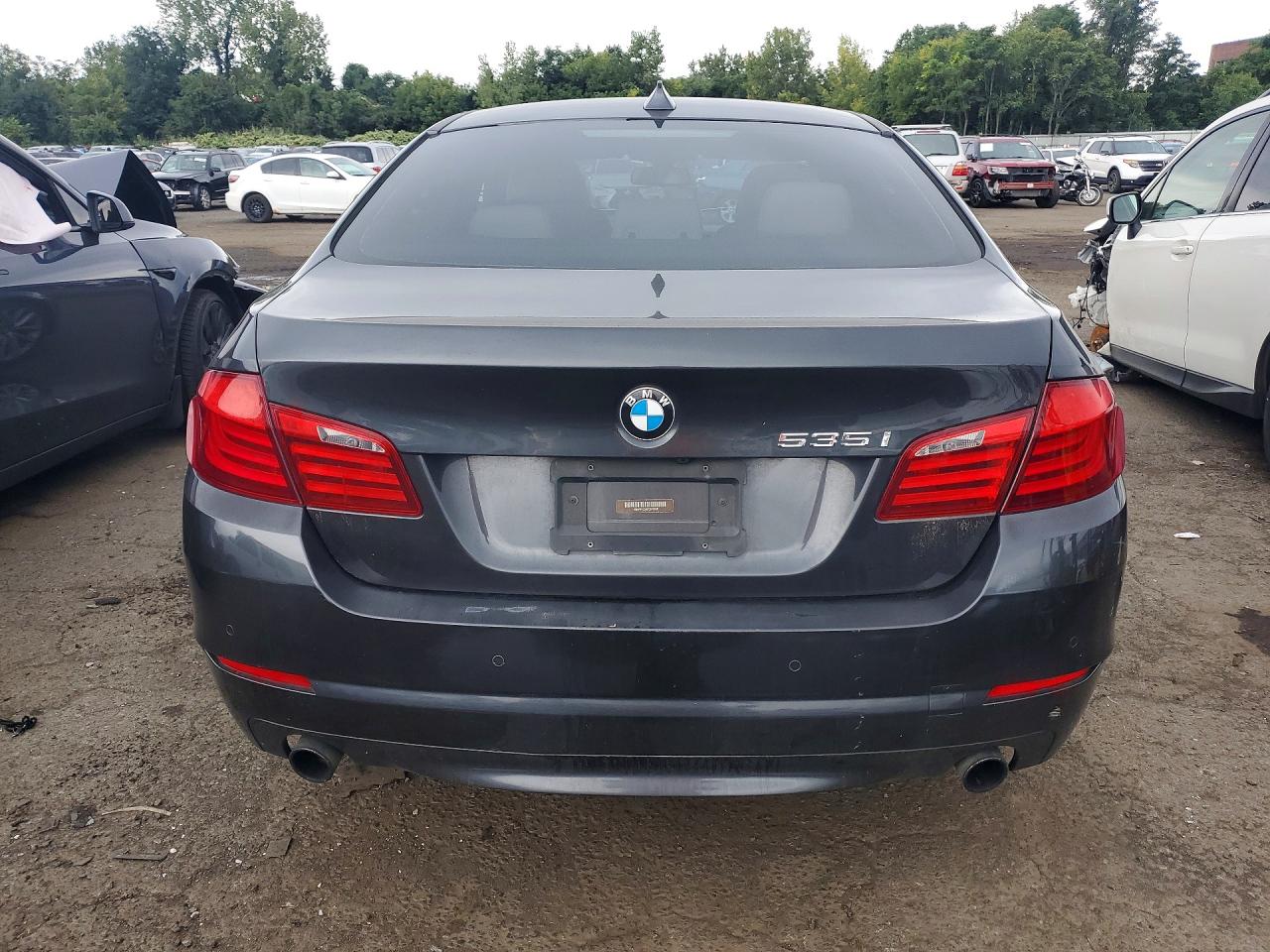 2012 Bmw 535 I Black vin: WBAFR7C59CC807908