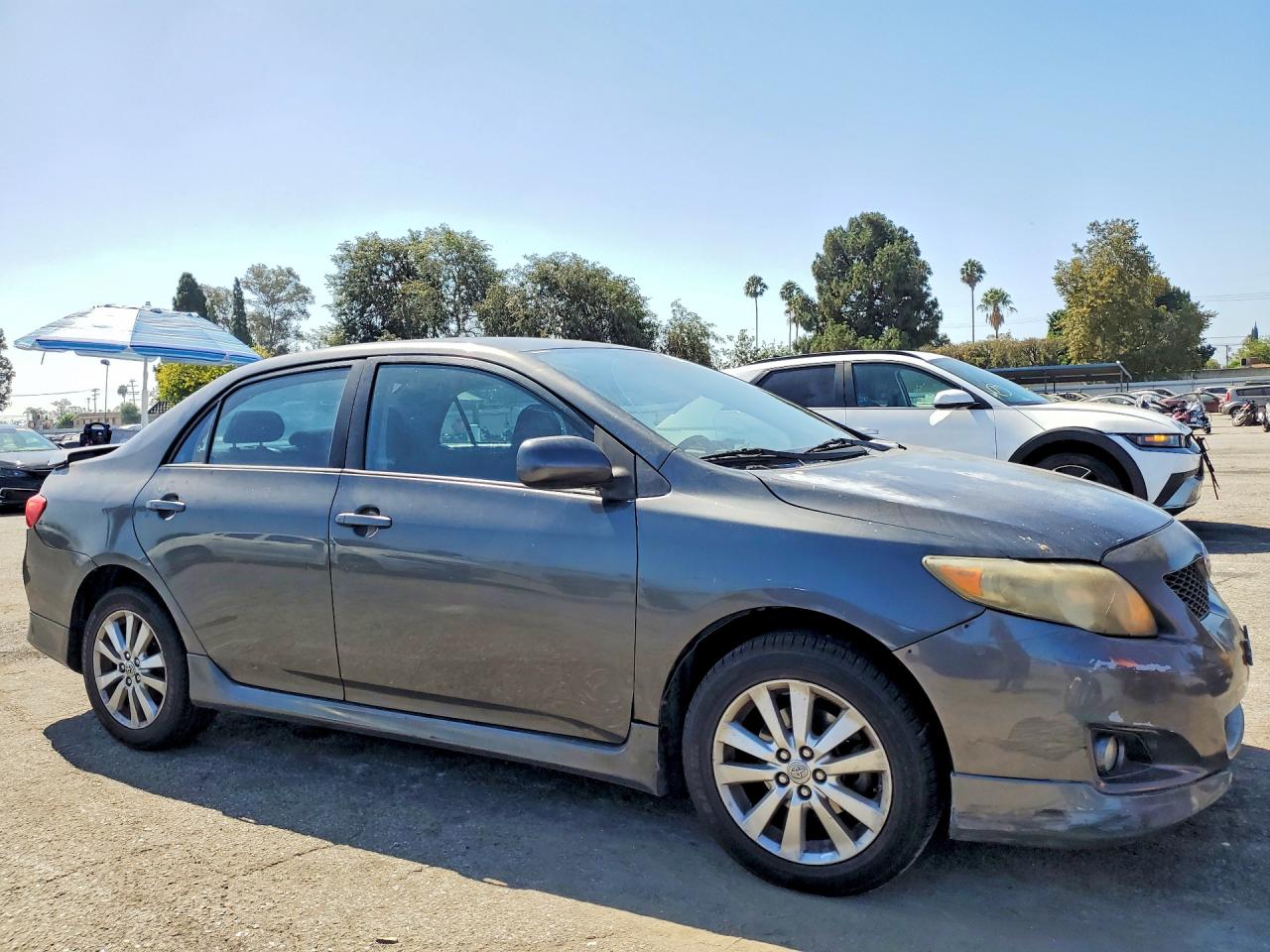 2009 Toyota Corolla S Gray vin: 1NXBU40E09Z141216