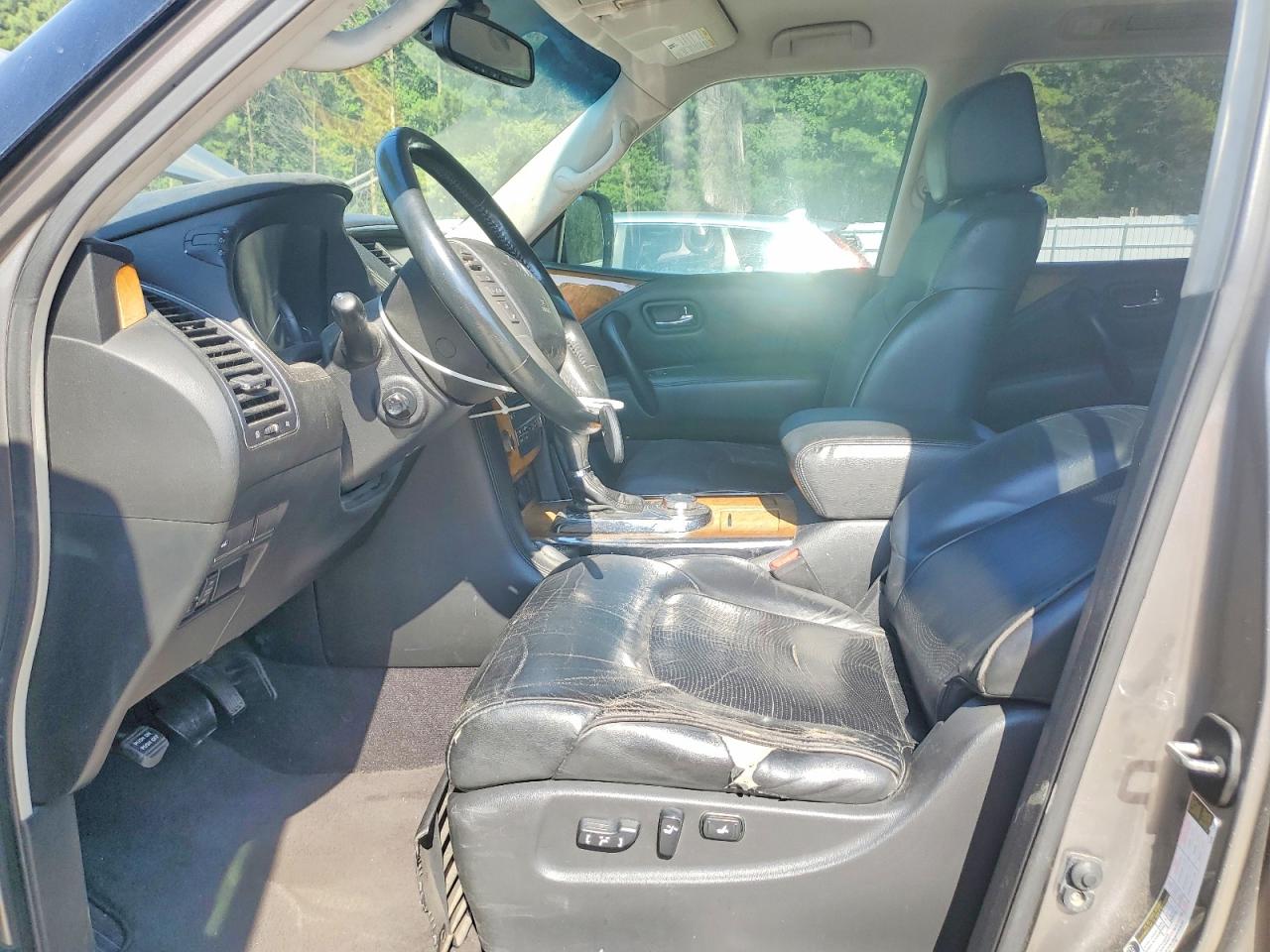 2013 Infiniti Qx56 Base Silver vin: JN8AZ2NE7D9060941