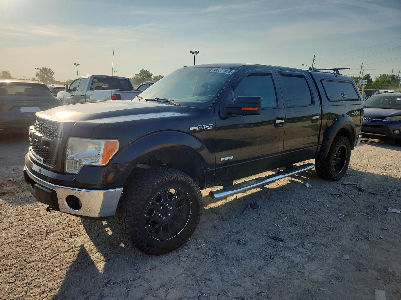 2013 Ford F150 Supercrew Black vin: 1FTFW1ET4DKE01708