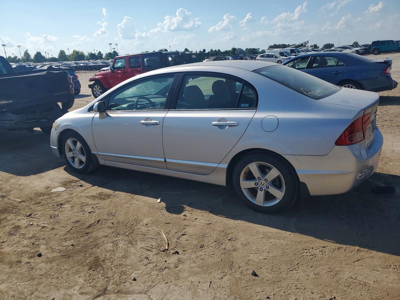2007 Honda Civic Ex Серебряный vin: 1HGFA16867L051054