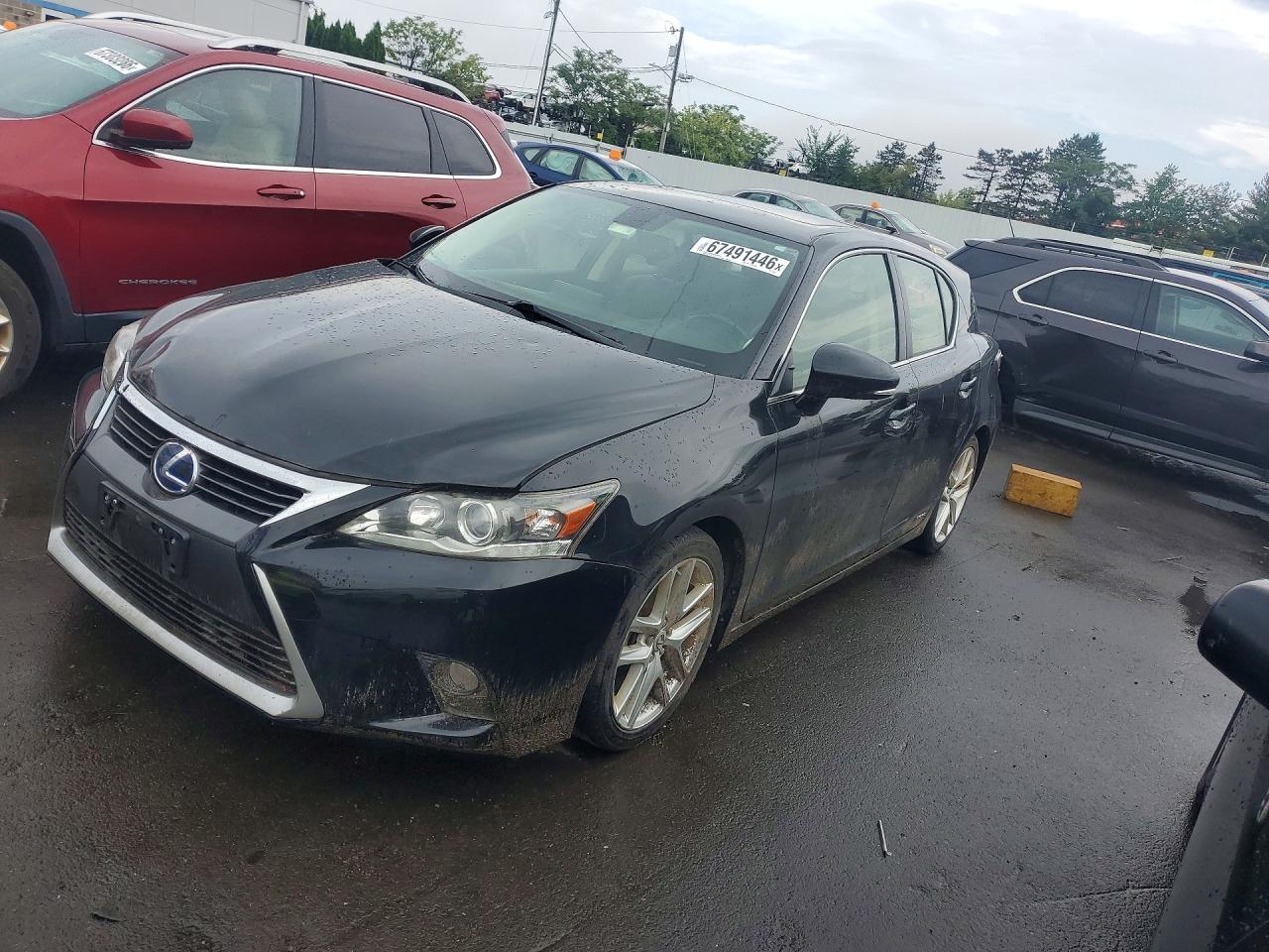 2014 Lexus Ct 200 Black vin: JTHKD5BH2E2188737
