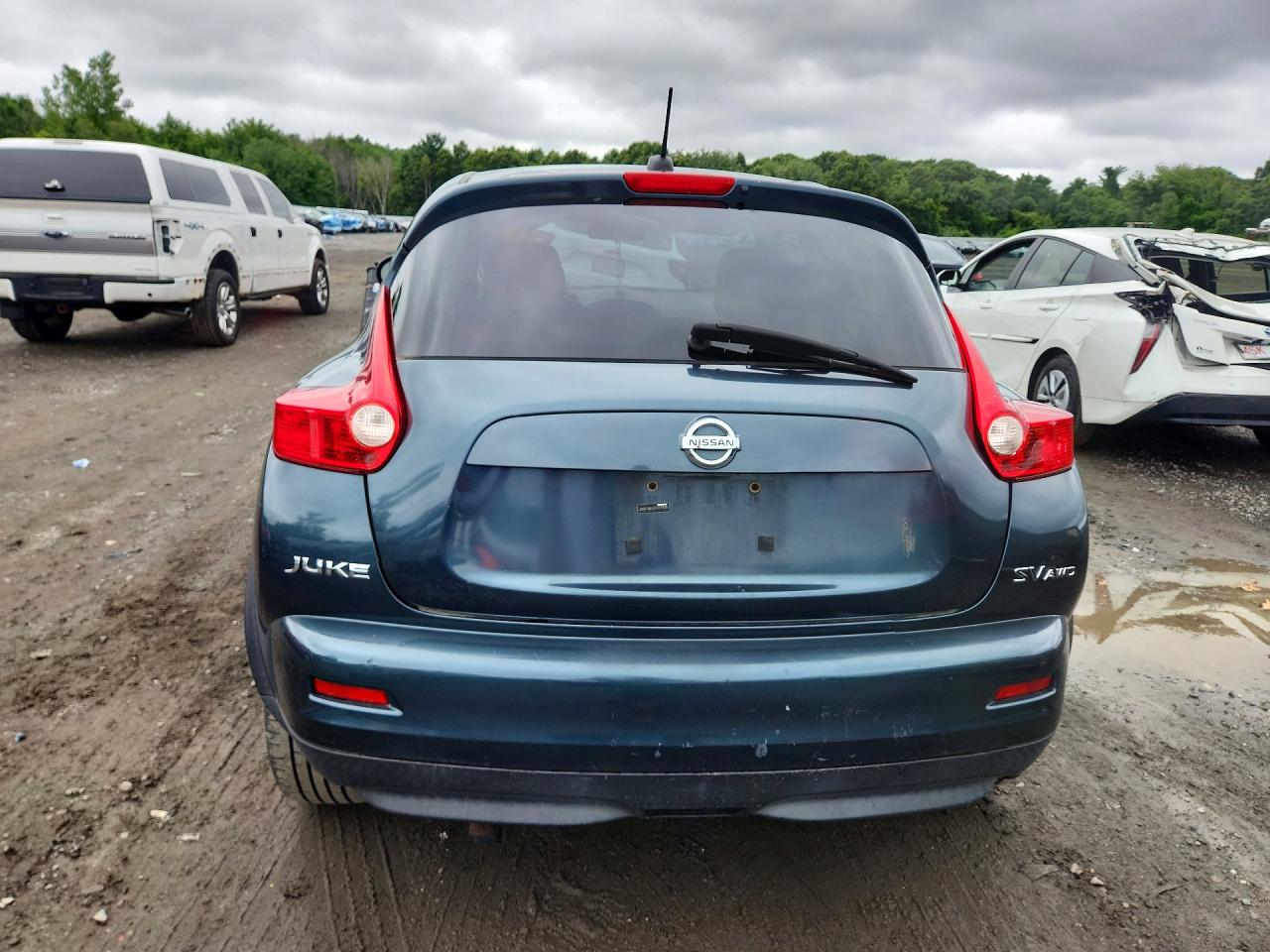 2011 Nissan Juke S Синий vin: JN8AF5MV6BT017428