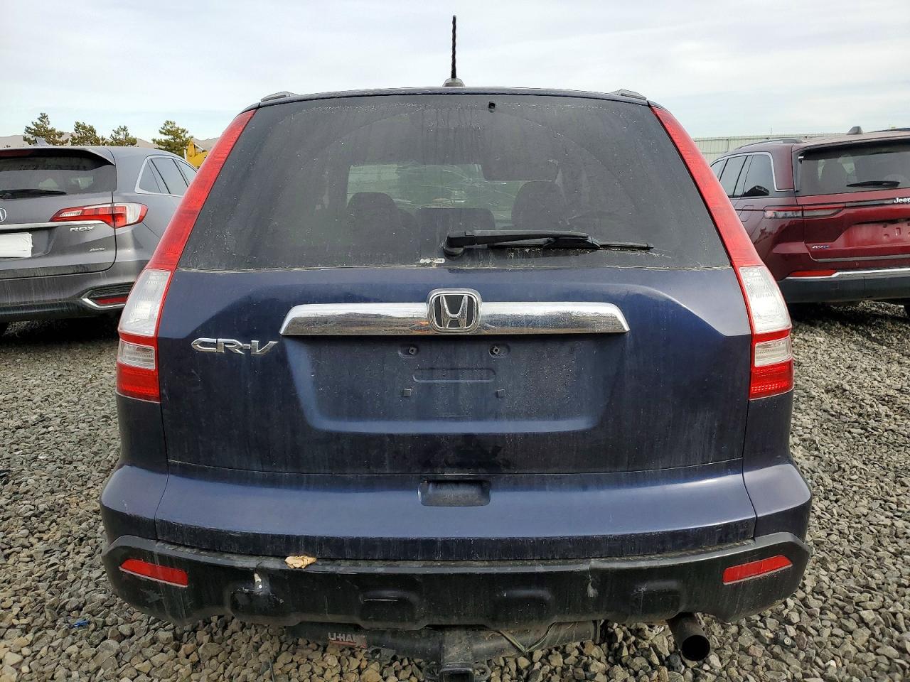 2008 Honda Cr-v Exl Blue vin: JHLRE48738C069571