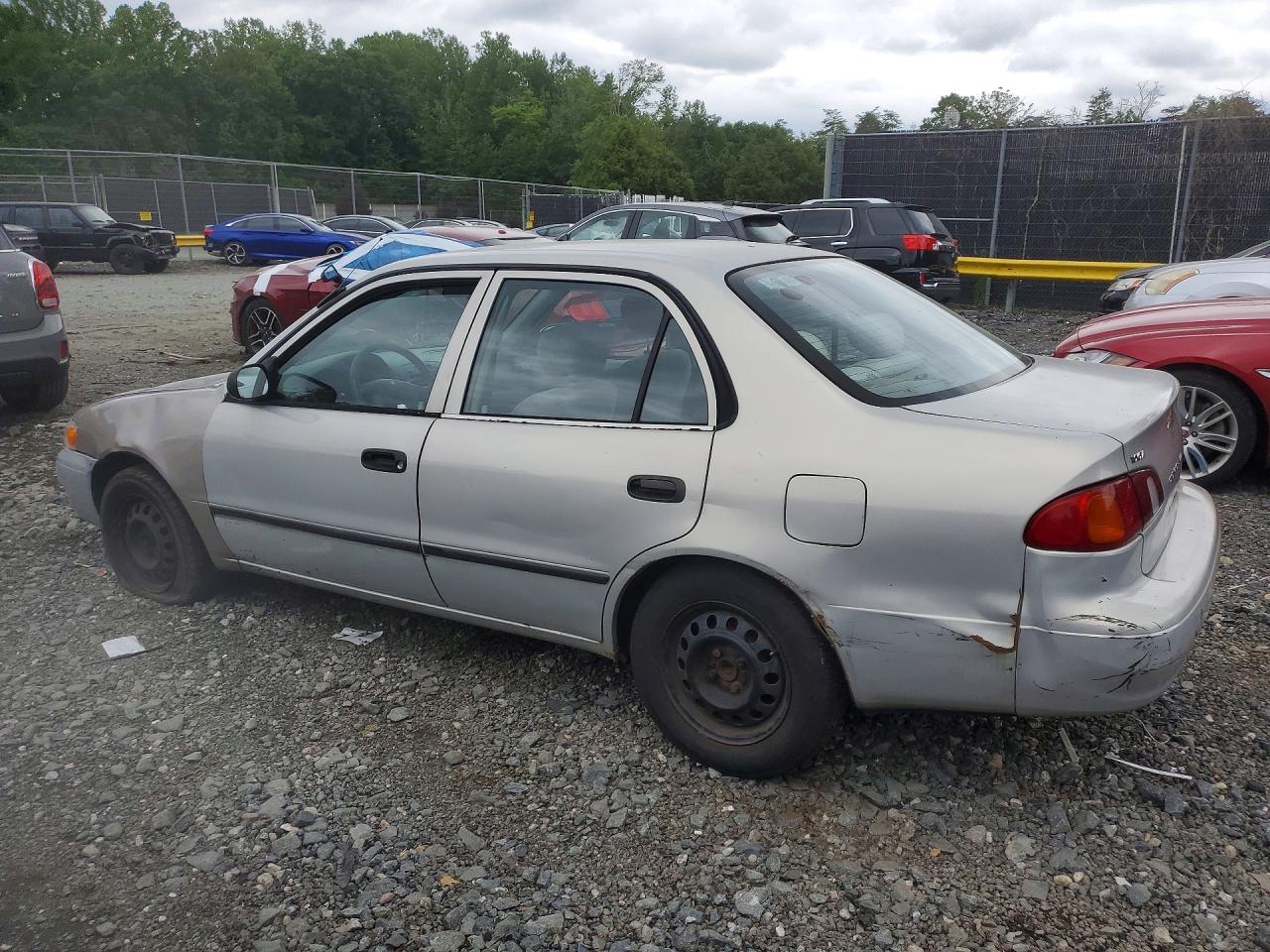 2000 Toyota Corolla Ve Серебряный vin: 1NXBR12E3YZ383820