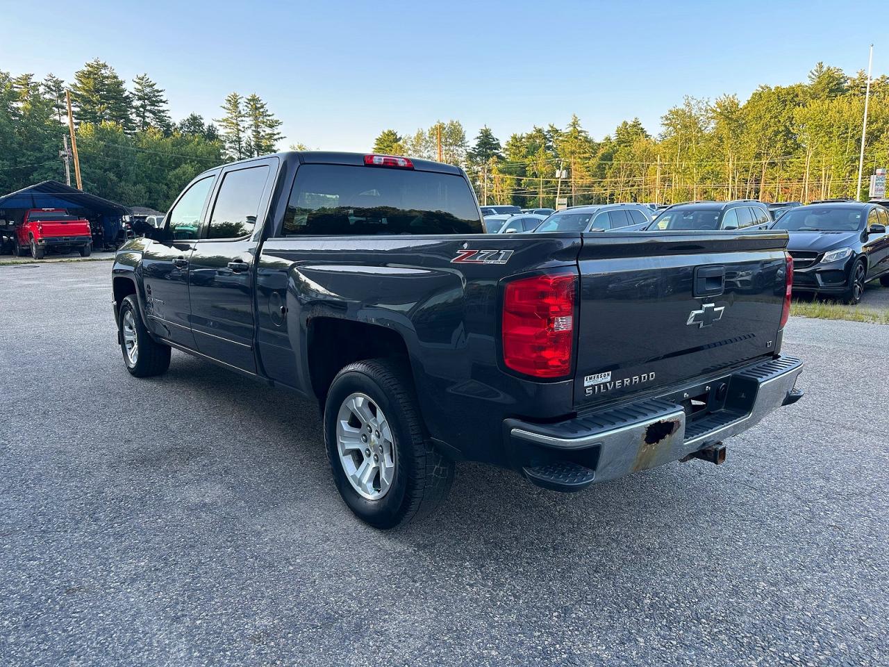 2015 Chevrolet Silverado K1500 Lt Gray vin: 3GCUKREC6FG283348
