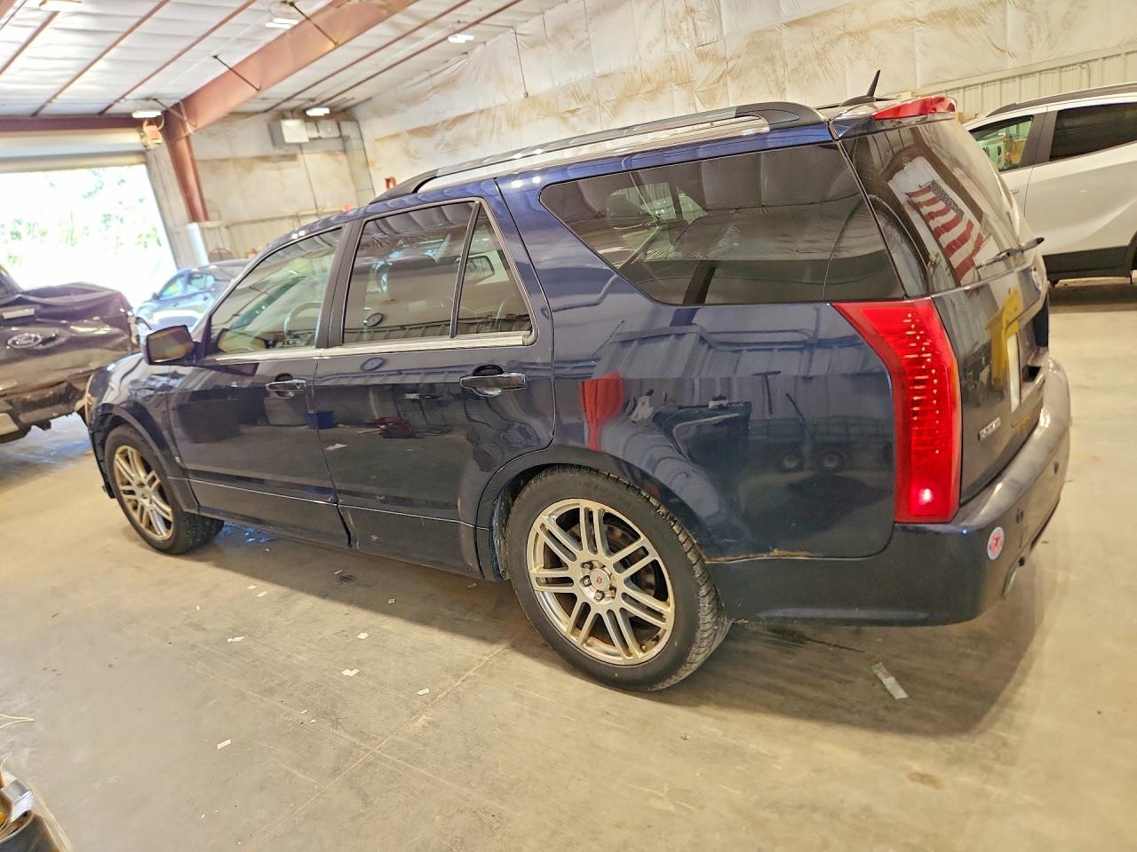 2008 Cadillac Srx Blue vin: 1GYEE63A880112100
