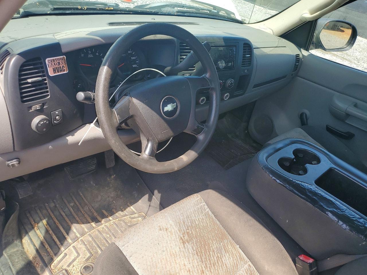 2008 Chevrolet Silverado C1500 White vin: 1GCEC14X28Z153920