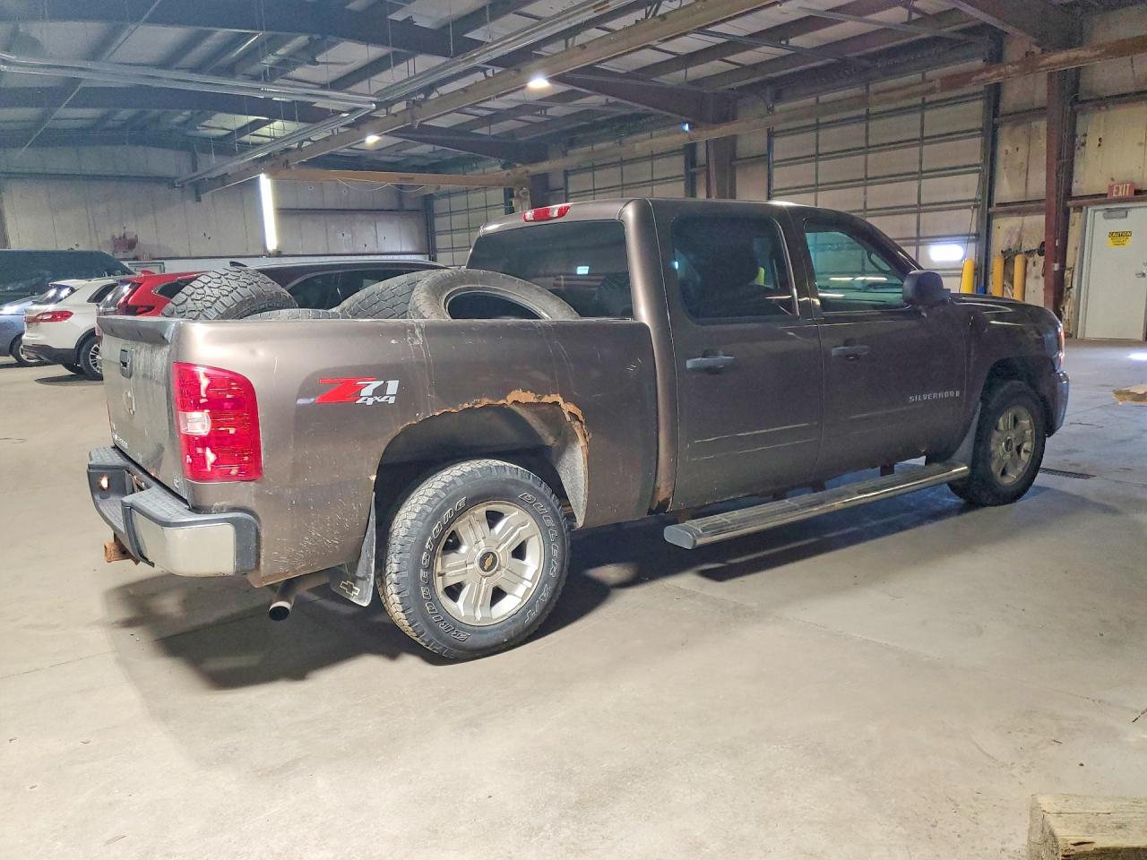 2008 Chevrolet Silverado K1500 Brown vin: 2GCEK133381255530