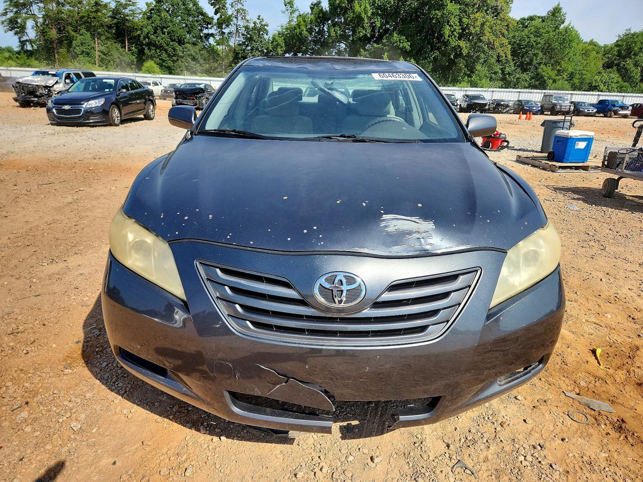 2007 Toyota Camry Le V6 Gray vin: JTNBK46K073021518