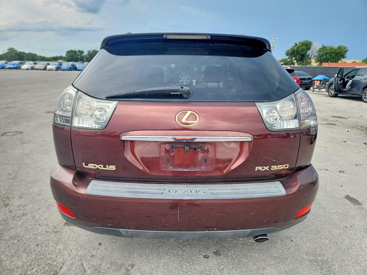 2008 Lexus Rx 350 Коричневый vin: JTJHK31U082851051