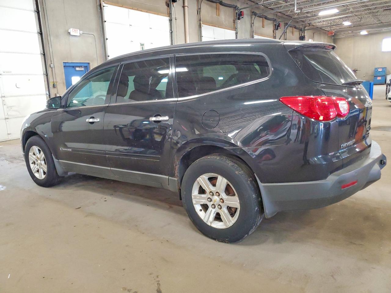 2009 Chevrolet Traverse Lt Black vin: 1GNEV23D49S179685