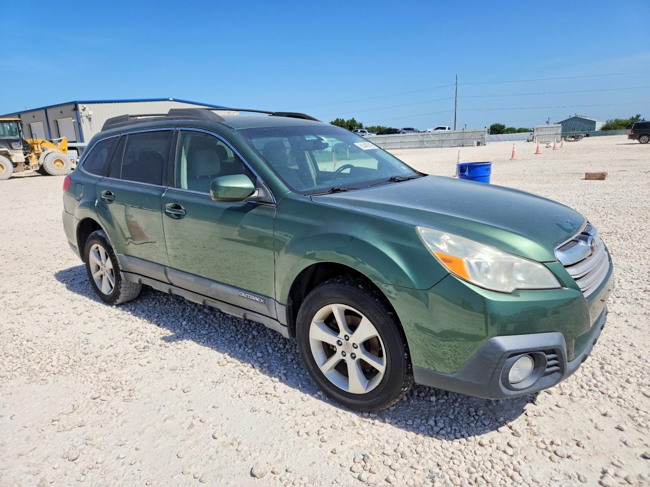 2013 Subaru Outback 2.5i Premium Green vin: 4S4BRBCC0D3208234