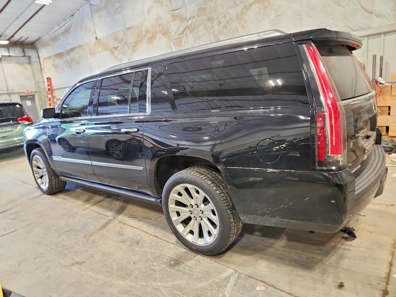 2015 Cadillac Escalade Esv Premium Черный vin: 1GYS4JKJ1FR199857