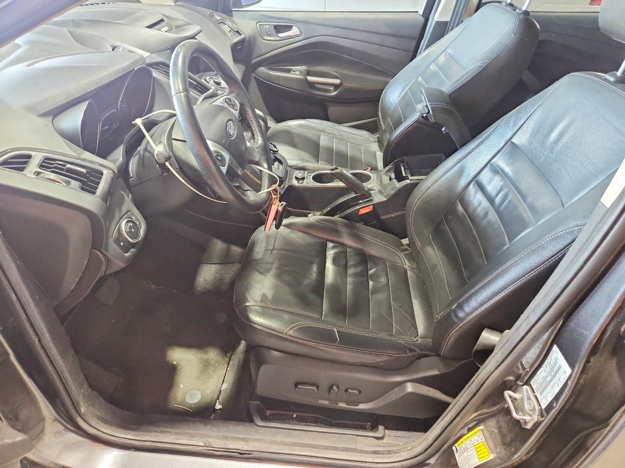 2015 Ford Escape Titanium Charcoal vin: 1FMCU9J91FUC12843