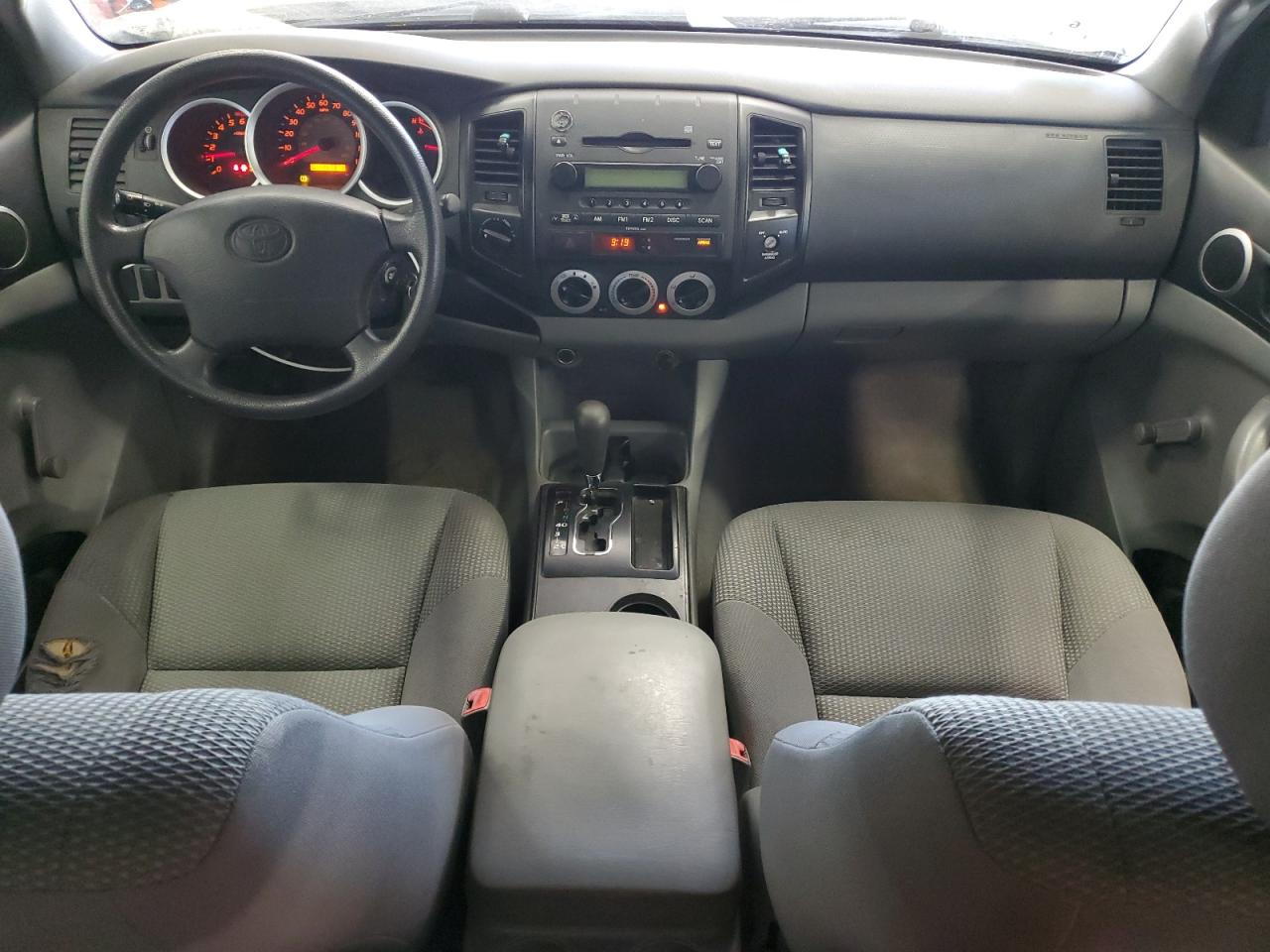2008 Toyota Tacoma Access Cab Black vin: 5TEUU42N48Z583903