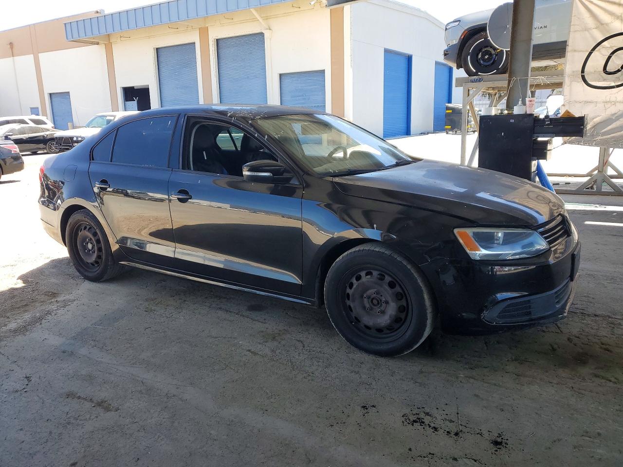 2011 Volkswagen Jetta Se Black vin: 3VWDZ7AJ1BM048966